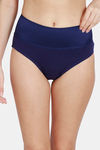 Zivame Anti-Microbial High Rise Full Coverage Tummy Tucker Hipster Panty (Pack of 2) - Multicolor — thumbnail 2